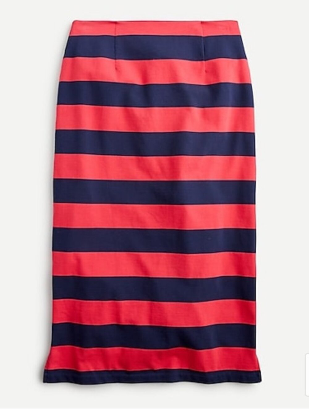 NWT J. Crew Knit Pencil Skirt in Rugby Stripe, sz 8